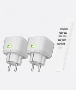 KlikAanKlikUit ACC2-250R - Stekkerdimmerset - Draadloos dimmen tot 250W - Wit