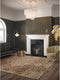DUTCH WALLCOVERINGS Behang Palm Palace zwart en goudkleurig