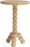 Light & Living Bijzettafel Veglio - Naturel - Ø35cm - Modern
