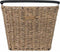 Basil Bremen Rattan Look KF Fietsmand - Afneembaar - Kunststof - Seagrass