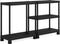 Keter Tribac - Kunststof Stellingkast - 5 legborden 60 kg - zwart