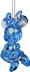 Ornament acryl minnie l8cm blauw