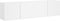 vidaXL - Tv-meubels - 2 - st - wandgemonteerd - 80x30x41 - cm - wit