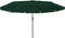 vidaXL - Tuinparasol - Ø395x245 - cm - Groen