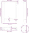 vidaXL - Salontafelpoten - 2 - st - 60x(72-73) - cm - staal - wit