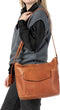Burkely Just Jackie - Schoudertas Leer - Middenformaat - Cognac