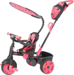 Little Tikes 4-in-1 Deluxe Editie - Driewieler - Groeit mee met kind - Roze
