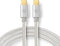 Nedis USB-Kabel - USB 2.0 - USB-C Male naar USB-C Male - 10 W - 480 Mbps - Verguld - 2.00 m - Aluminium