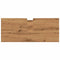 vidaXL - Badkamerkast - 80x33x60 - cm - bewerkt - hout - artisanaal - eikenkleurig