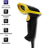 Qoltec Bedrade laserscanner 1D | USB.
