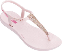 Ipanema Charm Kids sandaal - Teenslipper - T-vormige band met drukknoopjes - light pink (maat 33/34)