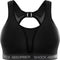 Shock Absorber Ultimate Run Bra Padded - Sportbeha Dames - Extreme ondersteuning - Zwart Silver