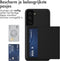 iMoshion Hoesje Geschikt voor Samsung Galaxy S21 Hoesje - Ruimte voor 2 pasjes - iMoshion Backcover met pasjeshouder - Zwart