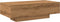 vidaXL - Salontafel - 100x49,5x31 - cm - bewerkt - hout - artisanaal - eikenkleur