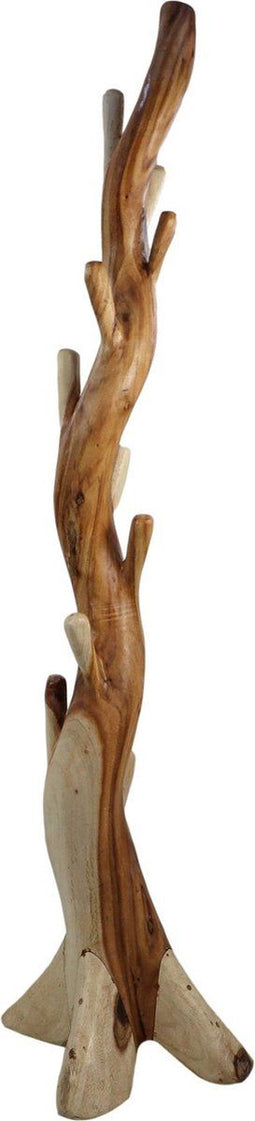 HSM Collection - Kapstok - Munggur - Naturel - 40x40x190cm