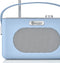Swan Draagbare Retro Radio DAB+ - Blauw - met Bluetooth