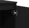 vidaXL - Dressoir - Zwart - Eiken - 101x35x60 - cm - Geengineerd - Hout