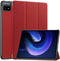 imoshion Tablet Hoes - Geschikt voor Xiaomi Pad 6 Pro, Xiaomi Pad 6 - Trifold Bookcase - Rood