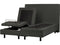 Verstelbaar bed Stof DUKE II 160 x 200 cm Donkergrijs