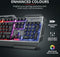 Trust GXT 856 Torac - Gaming Toetsenbord - Metalen bovenplaat - Qwerty US