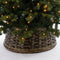 House of Seasons Lorens - Kerstboommand - H21 x Ø50 cm - Donkerbruin