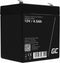 Green Cell AGM44 - Accu Lood-zuur 12V 4,5Ah - 101mm hoog