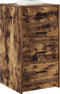 vidaXL - Dressoir - Rook - Eiken - 40x41x75 - cm - Geengineerd - Hout
