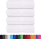 vidaXL - Zeepdoekjes - 4 - st - 30x30 - cm - 360 - g/m² - 100% - katoen - wit