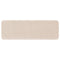 vidaXL - Trapmatten - met - Latex - Achterkant - Crème - 25x60 - cm