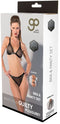Ondergoed Set Guilty Pleasure Zwart (XL)