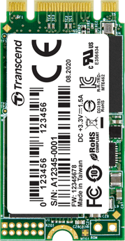 Transcend TS256GMTE452T-I - SSD M.2 256GB - PCIe 3.0 x2 NVMe