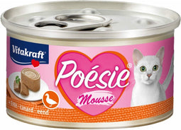 Vitakraft - Kat natvoer - Poesie - Eend - 12 x 85gram