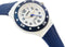 Lorus Young RRX43CX9 - Kinder Horloge - Lichtfunctie - Wit/Blauw - 30 mm