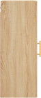 vidaXL - Hangkast - 34,5x34x90 - cm - sonoma - eikenkleurig