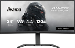 Iiyama G-Master GCB3482WQSU-B1 - Gamingmonitor 34" - 3440x1440 120Hz 0.6ms - Zwart