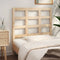 vidaXL - Hoofdbord - 105,5x4x100 - cm - massief - grenenhout