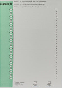 Ruiterstrook Elba Nr 9 157x7mm lateraal groen