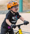 Mini Hornit Lids Fietshelm voor Kinderen met LED achterlicht - Chiller Spider (M)