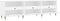 vidaXL - Tv-meubel - 150x30x44,5 - cm - bewerkt - hout - wit