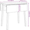 vidaXL - Eettafel - massief - hout - naturel - rubber