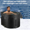 Faas IJsbad XL - Opvouwbaar Bad - 420L - Zes-laagse isolatie - Zwart