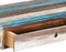 vidaXL - Wandtafel - vintage - stijl - 118x30x80 - cm - massief - hout