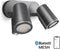 Steinel DUO LED-Spot - Wandlamp - Bewegingssensor Bluetooth - Antraciet