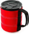 GSI Outdoors Infinity Backpacker Thermosbeker Isolatiefles Rood