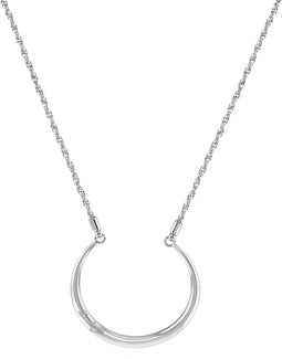 Tommy Hilfiger TJ2780277 - Dames Ketting - Staal 44 cm - Zilver