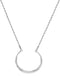 Tommy Hilfiger TJ2780277 - Dames Ketting - Staal 44 cm - Zilver