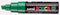 Verfstift posca pc8k b schuin donkergroen