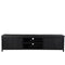 Roxxz Design TV stand COD - Mango wood Black - 210x40x52cm