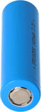 3.2 volt zonnebatterij Lithium 18650 IFR LiFePo4 batterij flattop zonder kop onbeschermd 64.5x18mm, 1100mAh