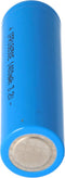 3.2 volt zonnebatterij Lithium 18650 IFR LiFePo4 batterij flattop zonder kop onbeschermd 64.5x18mm, 1100mAh